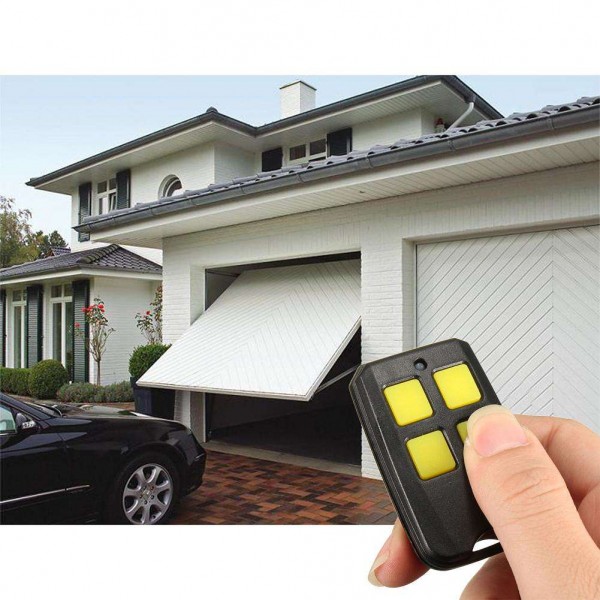 4 Yellow Buttons 390MHz Garage Door Remote for Liftmaster 970LM 971LM 973LM